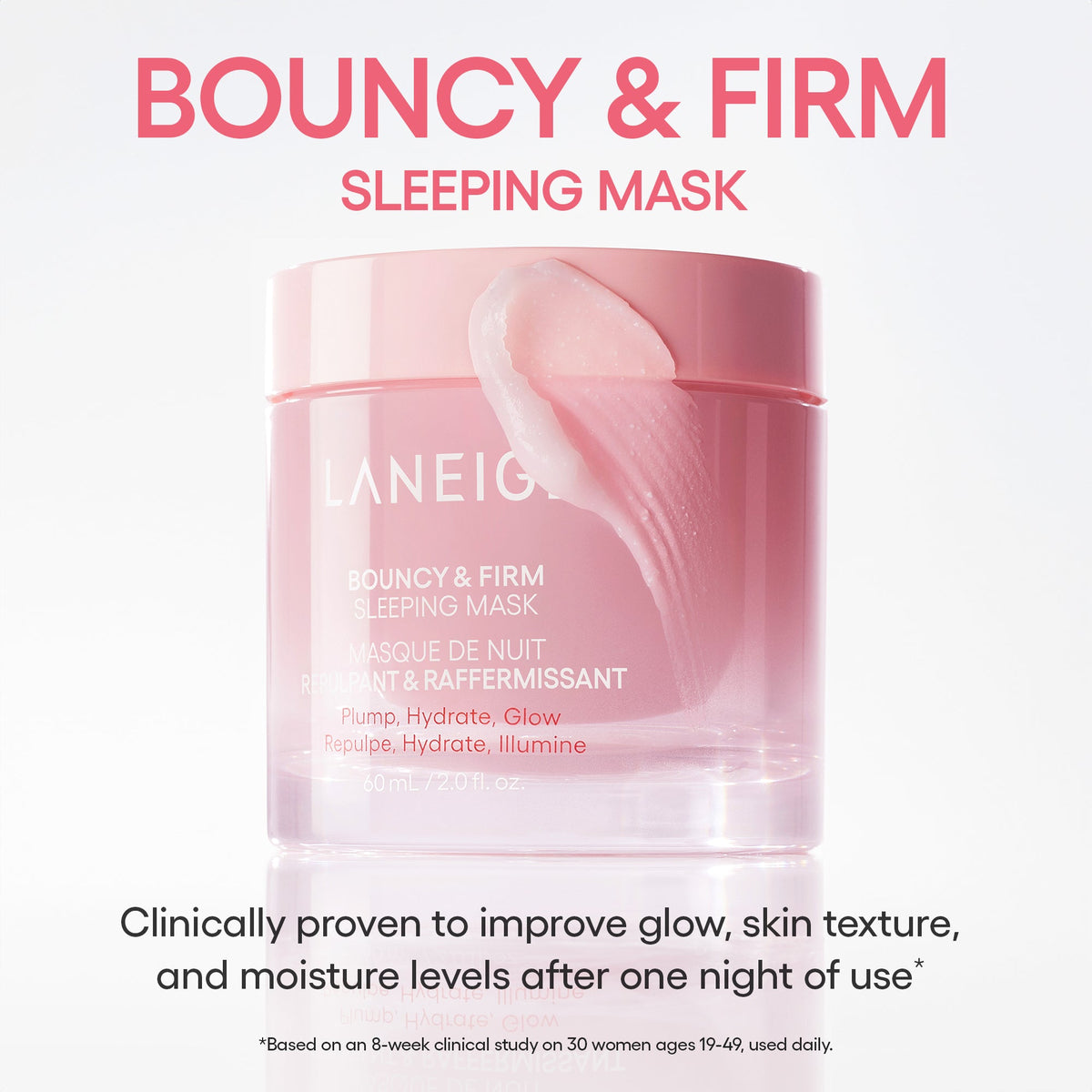 Bouncy & Firm Sleeping Mask Beauty Care Around Your Routine