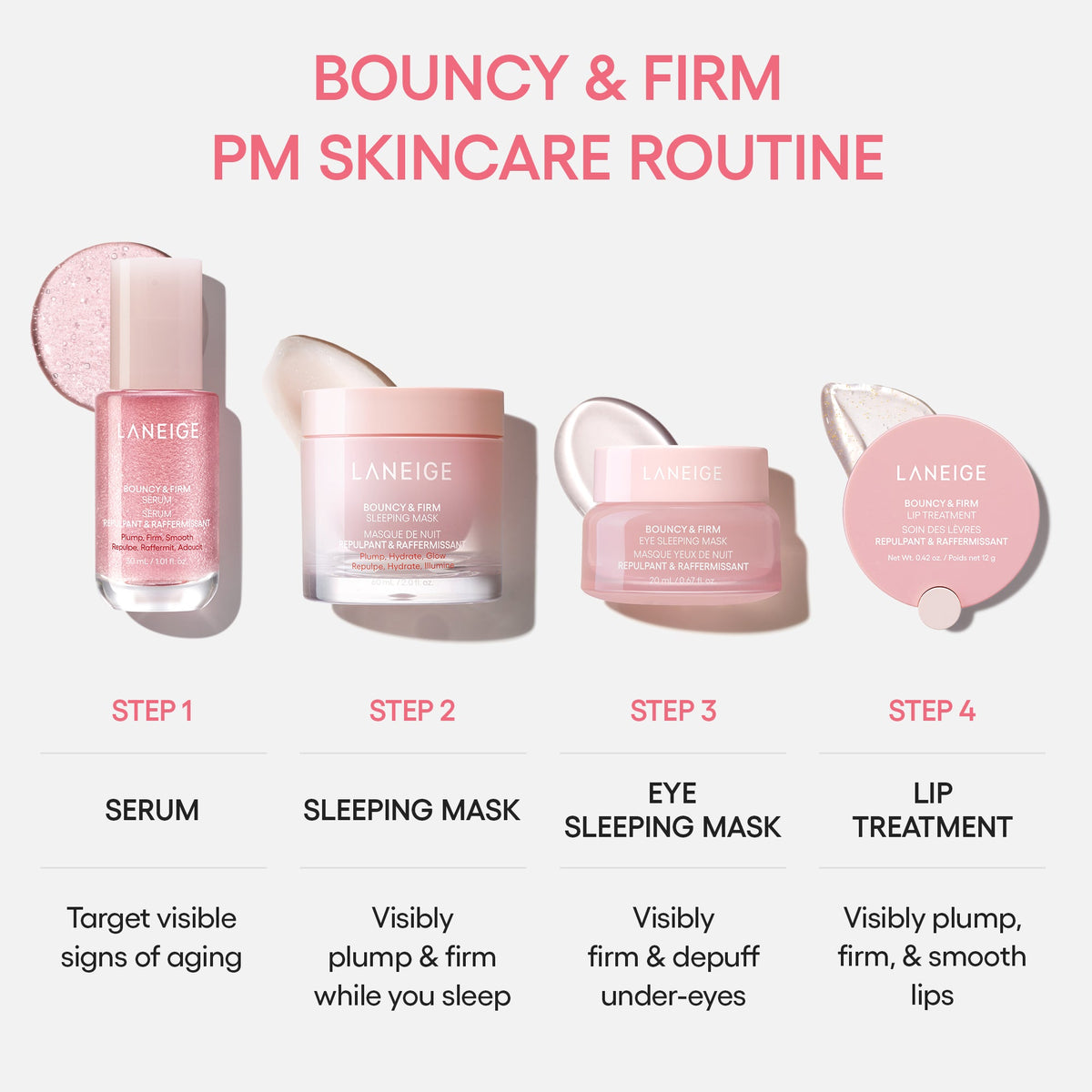 Bouncy & Firm Sleeping Mask Beauty Care Around Your Routine