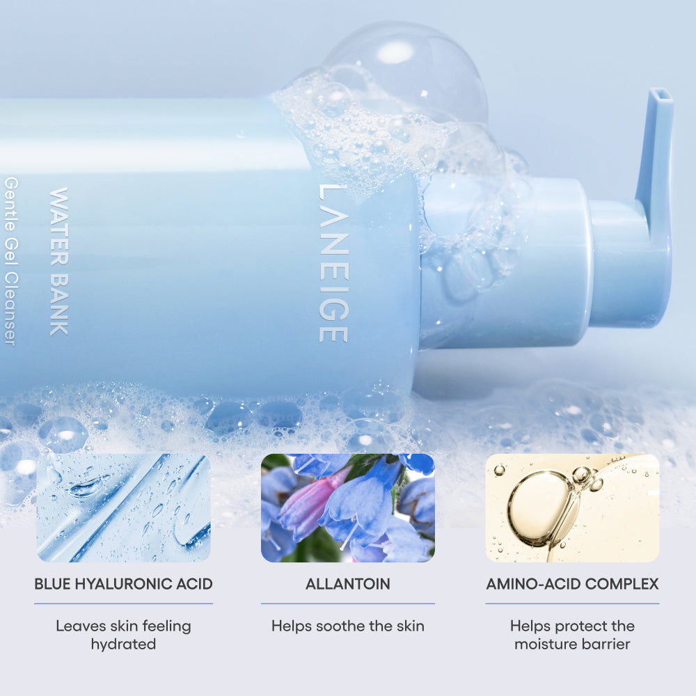 Water Bank Gentle Gel Cleanser Daily Beauty Rituals