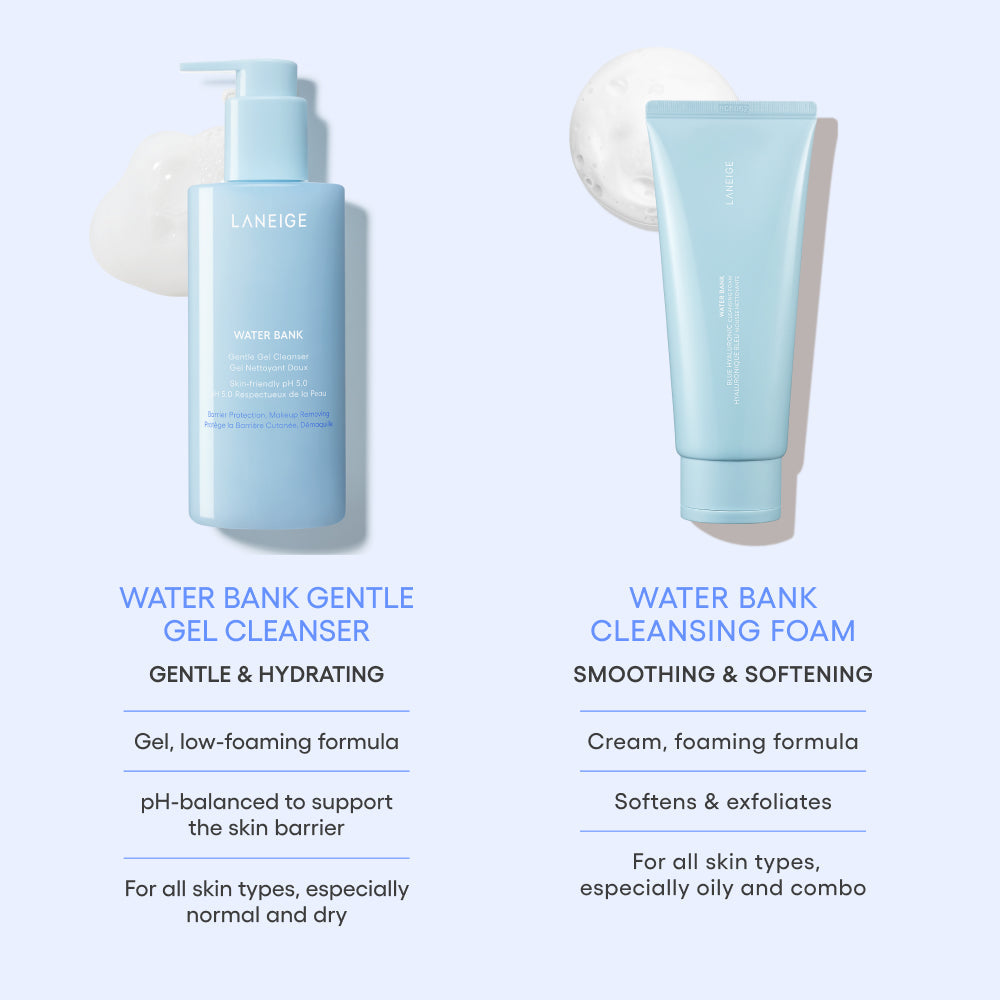 Water Bank Gentle Gel Cleanser Daily Beauty Rituals