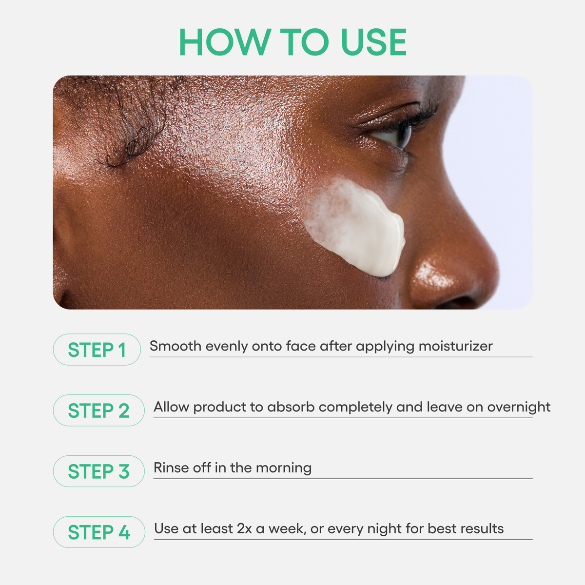 Cica Sleeping Mask with Centella Asiatica for Moisture Barrier Support Personal Skincare Choices