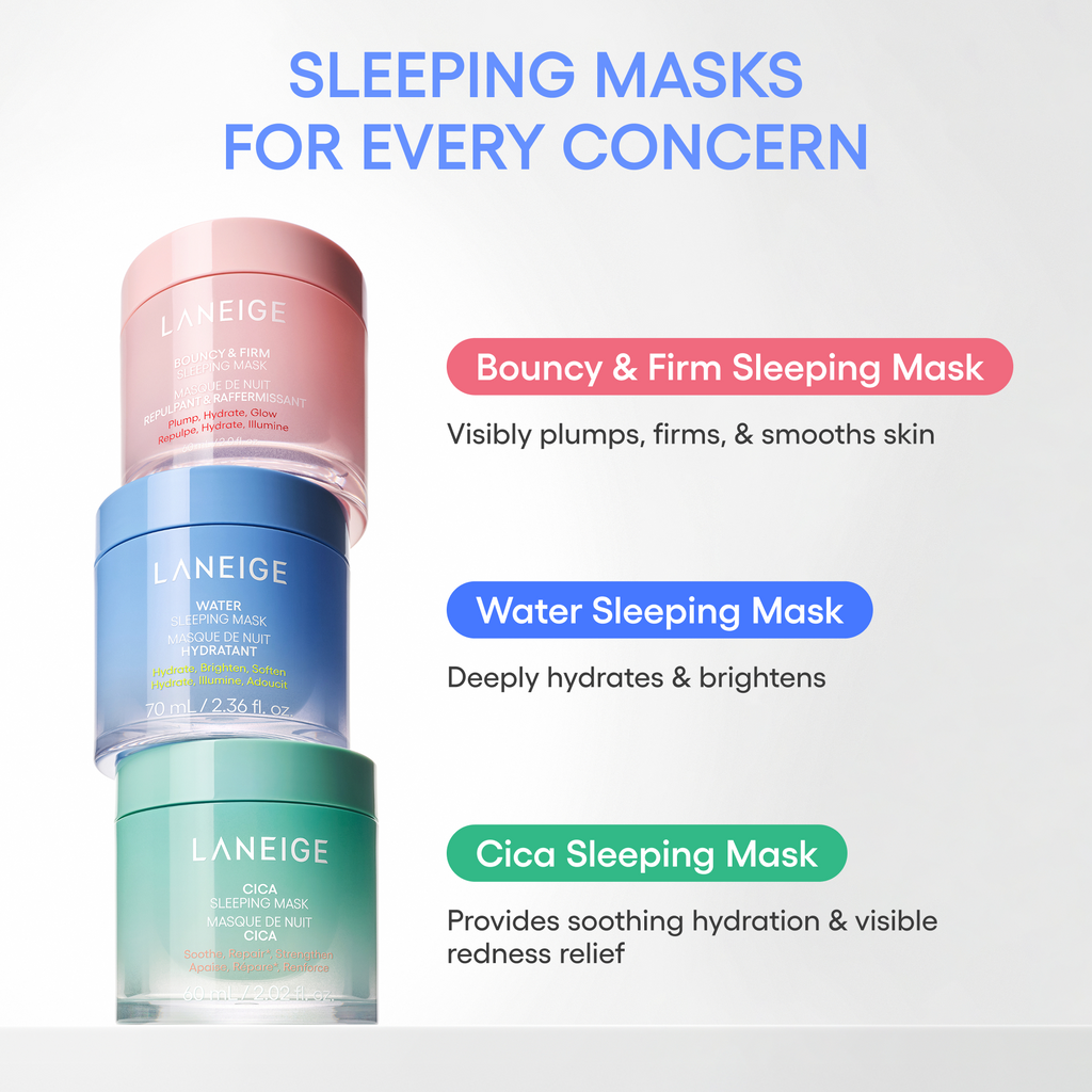 Cica Sleeping Mask with Centella Asiatica for Moisture Barrier Support Personal Skincare Choices