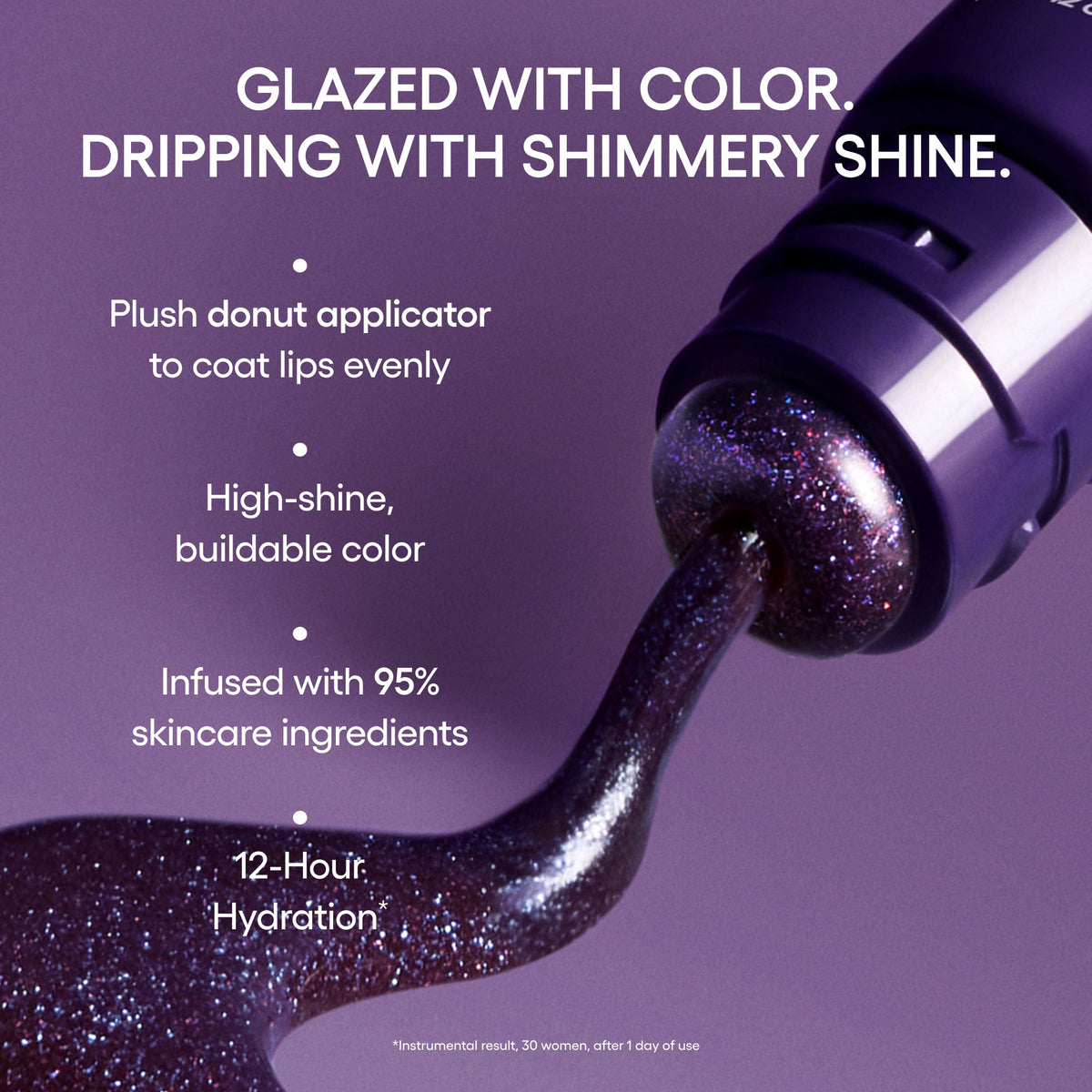 BLACK PLUM GLAZE (SHEER BLACK)