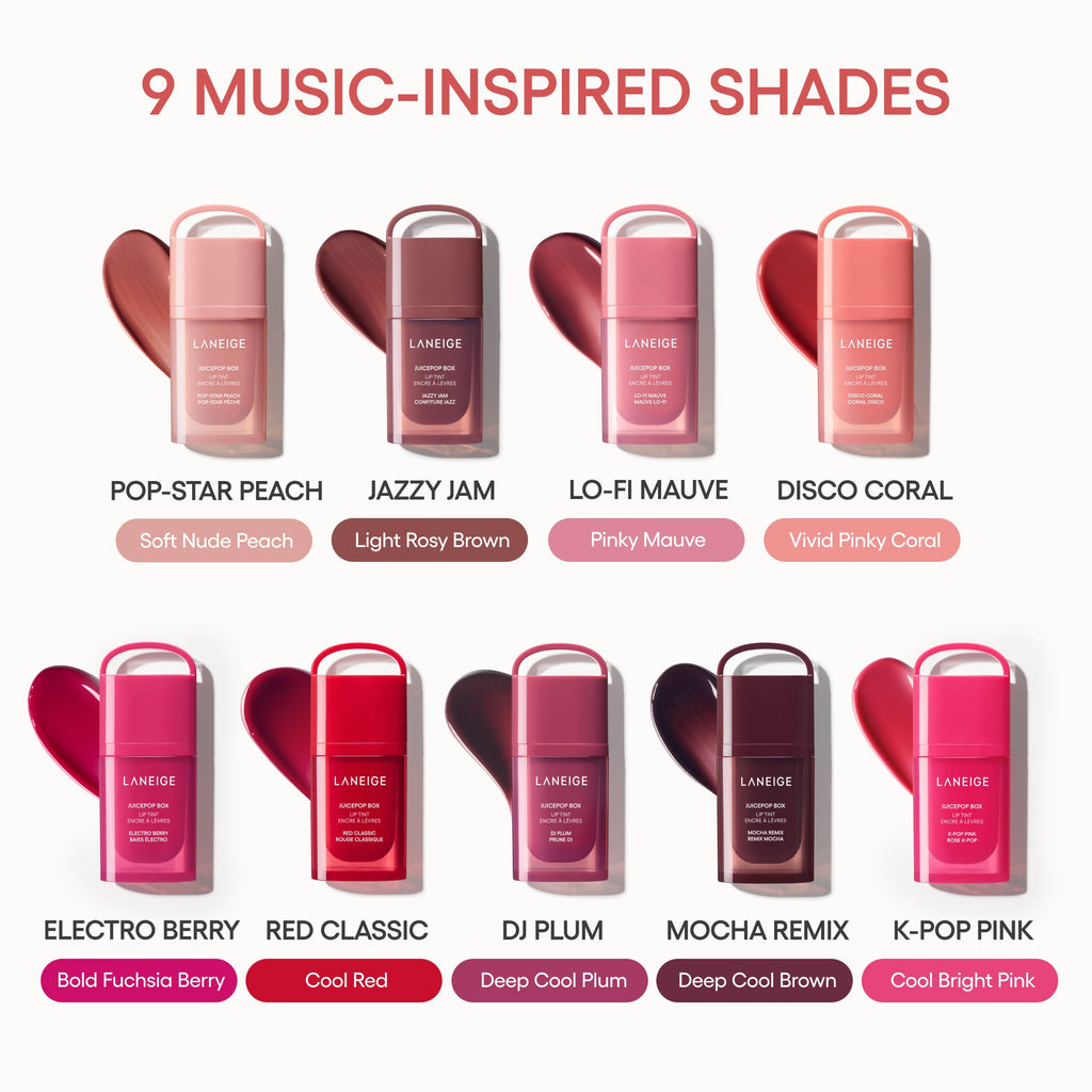 JuicePop Box Lip Tint A Place for Everyday Beauty Care