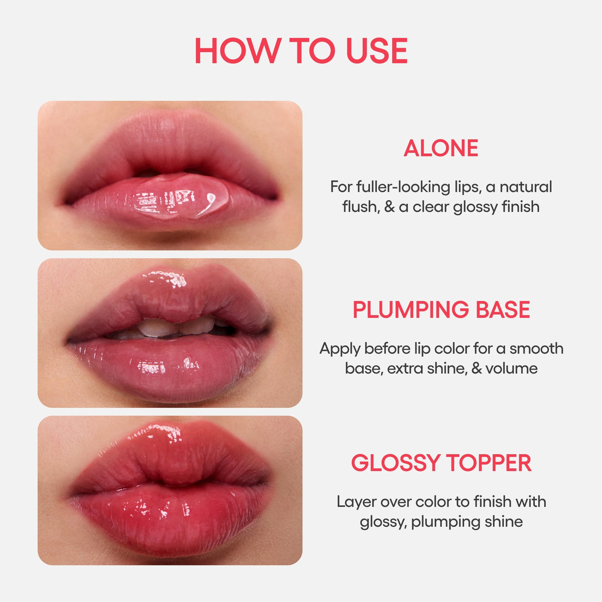 Flush Pop Lip Plumper Beauty Care for Your Morning