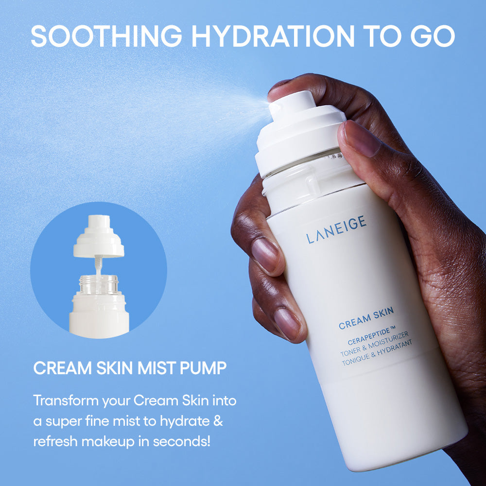 Cream Skin Mist Pump Your Skincare Ritual Starts Here