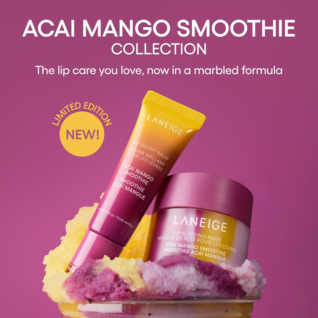 Acai Mango Smoothie collection limited edition marble formula