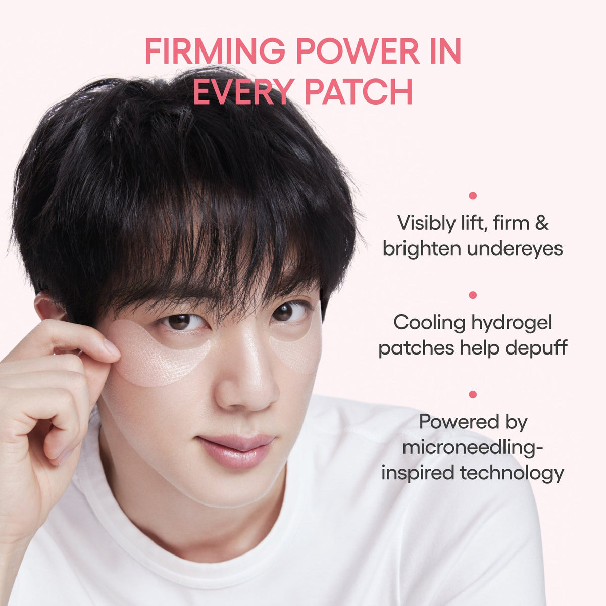 Bouncy & Firm Eye Patches and benefits with Jin