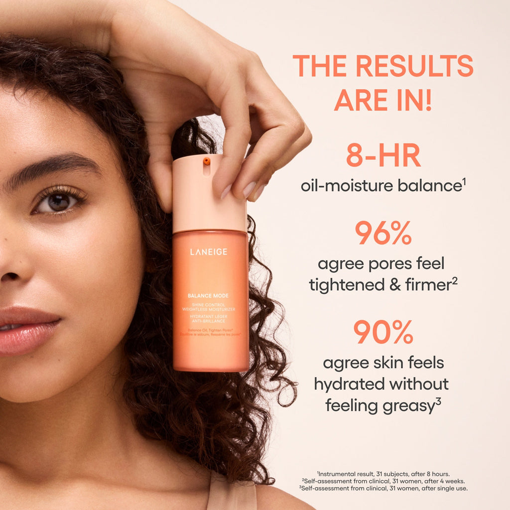Balance Mode Shine Control Weightless Moisturizer Your Daily Skincare Selection