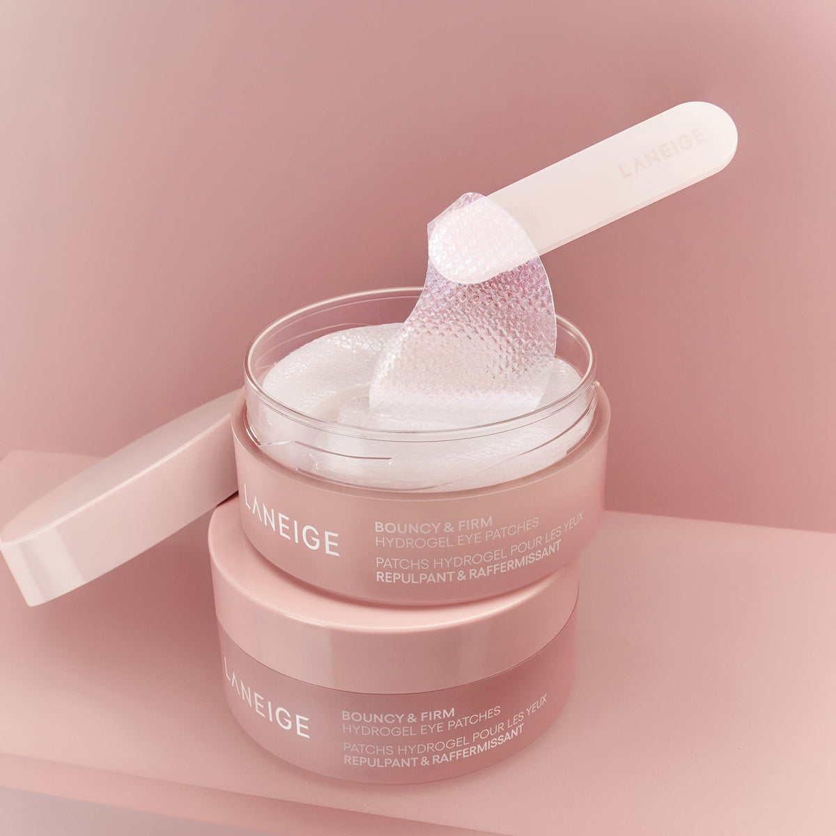 Bouncy & Firm Hydrogel Eye Patches Daily Skincare for Travel Days