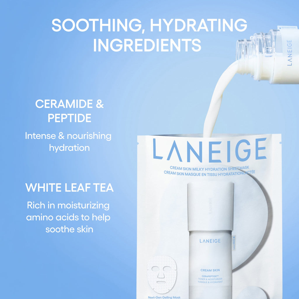 Cream Skin Milky Hydration Sheet Mask A Place in Your Beauty Routine