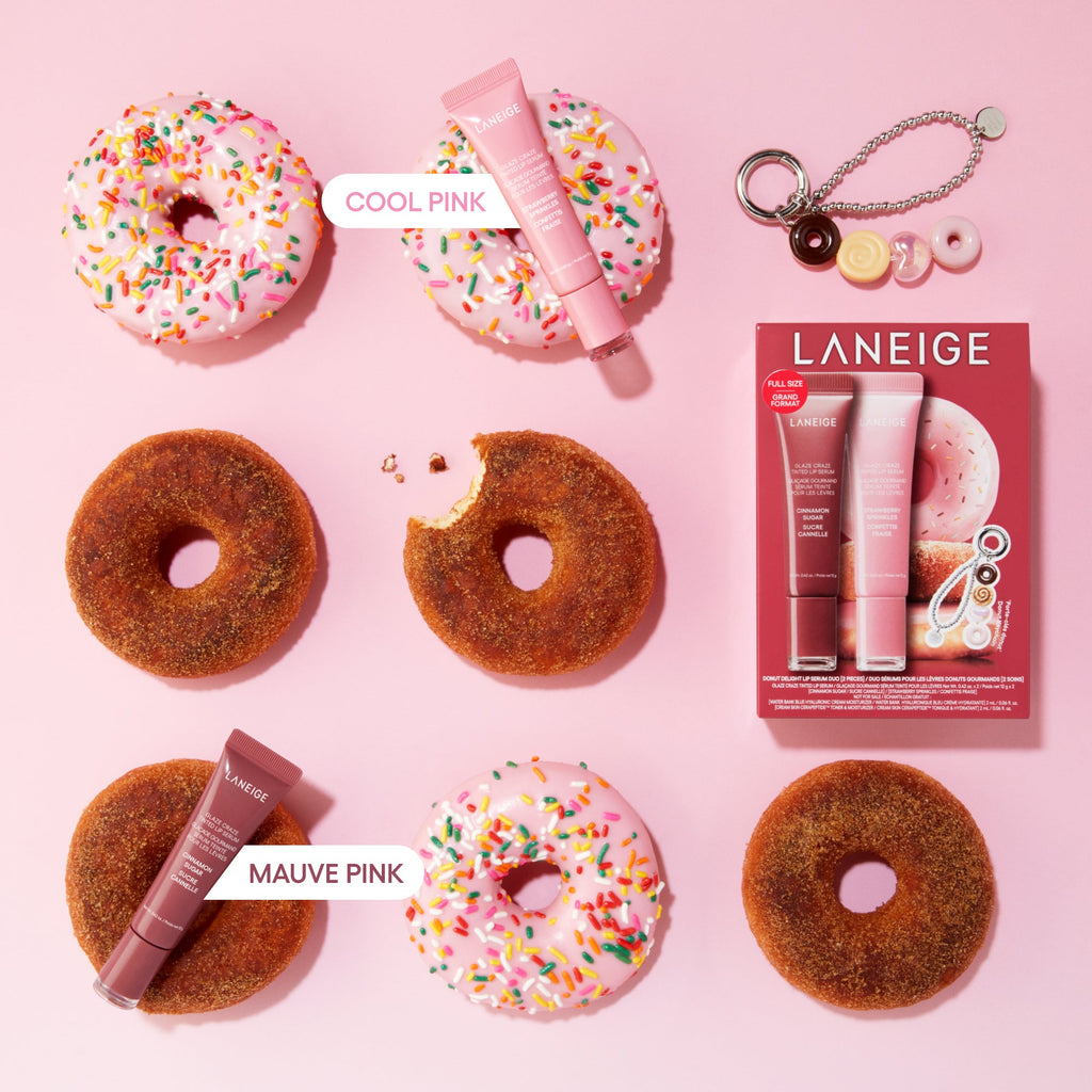 Donut Delight Lip Serum Duo Beauty Care Choices for Your Next Getaway