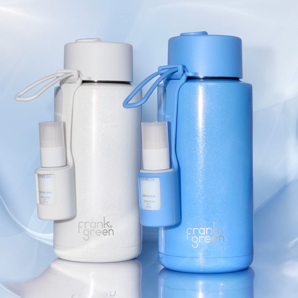 LANEIGE x frank green Water Bottle & Cream Skin Set Your Skincare Edit for Everyday Plans