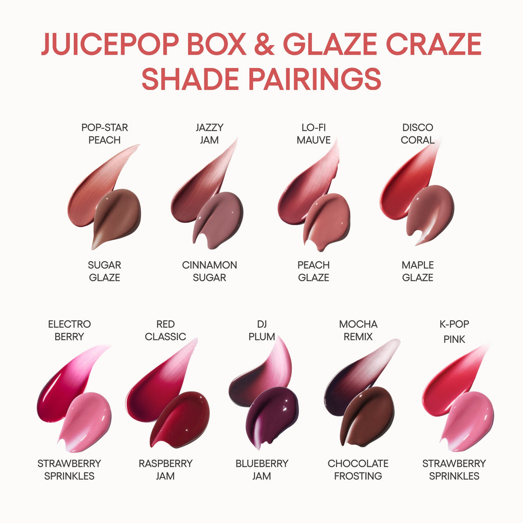 Tint & Glaze Duo: Jazzy Jam & Cinnamon Sugar A Skincare Addition for Days at Home