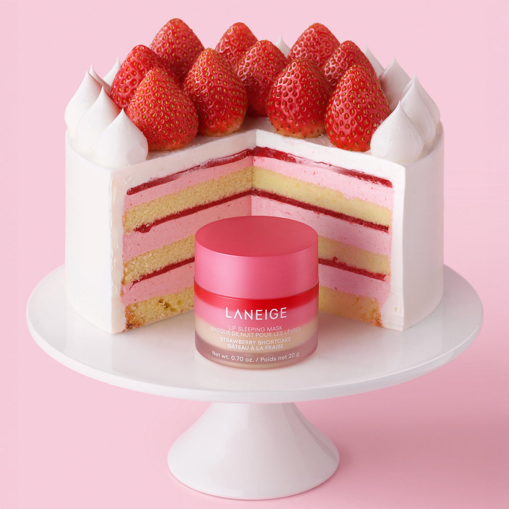 Lip Sleeping Mask;;color::Strawberry Shortcake with strawberry shortcake dessert