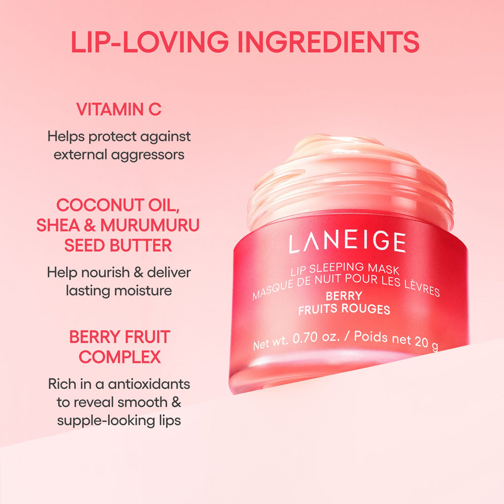 key ingredients of laneige lip sleeping mask