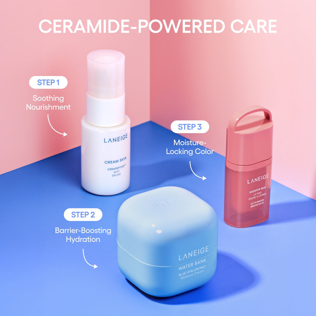 Tint & Glow Mini Korean Skincare + JuicePop Box Lip Tint Gift Set Skincare on Your Terms