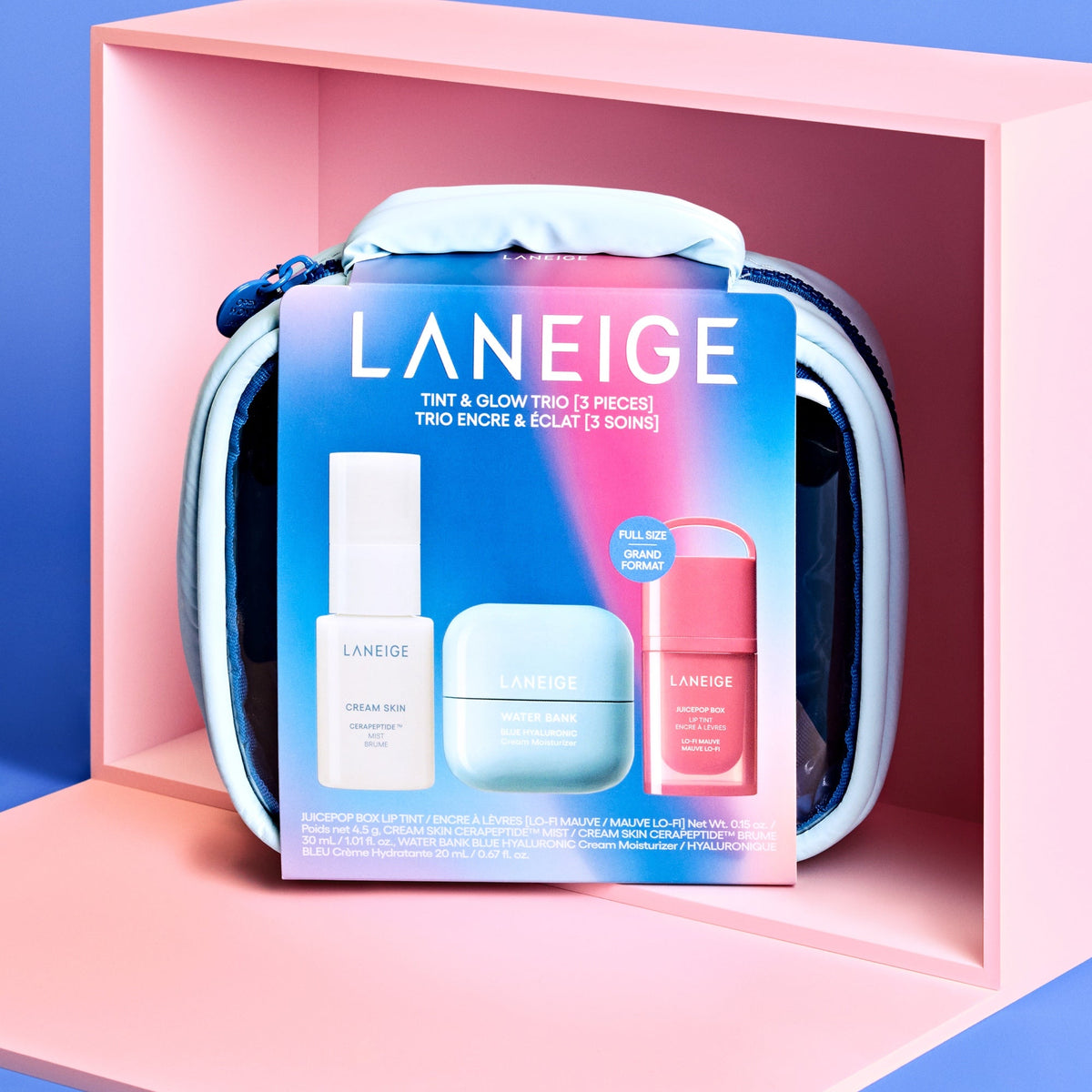 Tint & Glow Mini Korean Skincare + JuicePop Box Lip Tint Gift Set Skincare on Your Terms